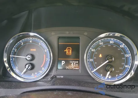 2017 Toyota Corolla Le z USA, uszkodzony, nr VIN 2T1BURHEXHC791219